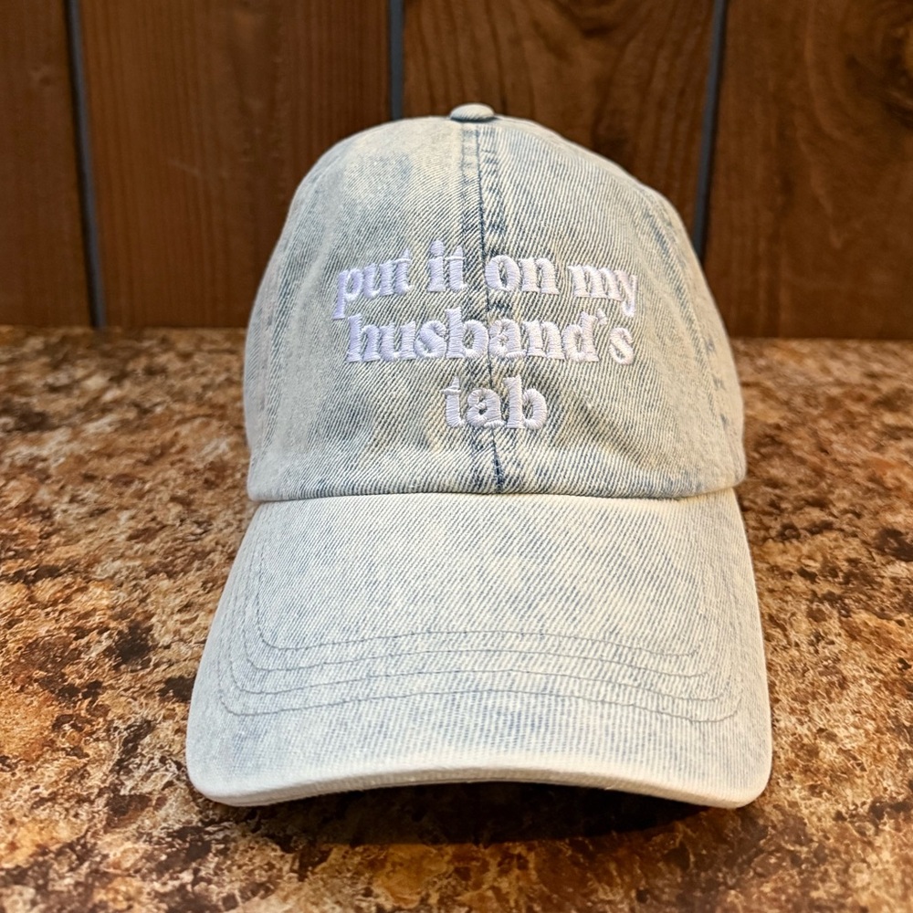 David and Young {Put It On My Husband’s Tab} Denim Hat